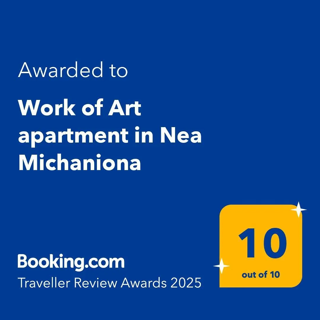 Work Of Art Apartment In Nea Michaniona